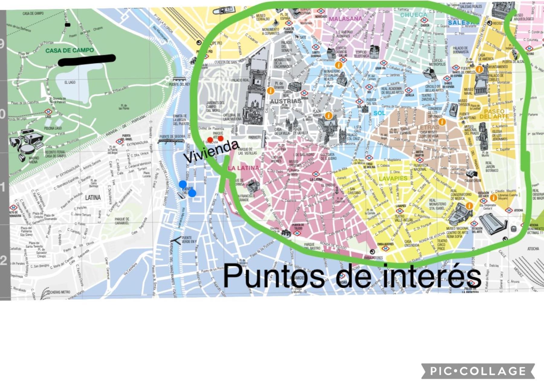 Luxury Flat City Center Full Equipe Non Touristic Madrid Esterno foto
